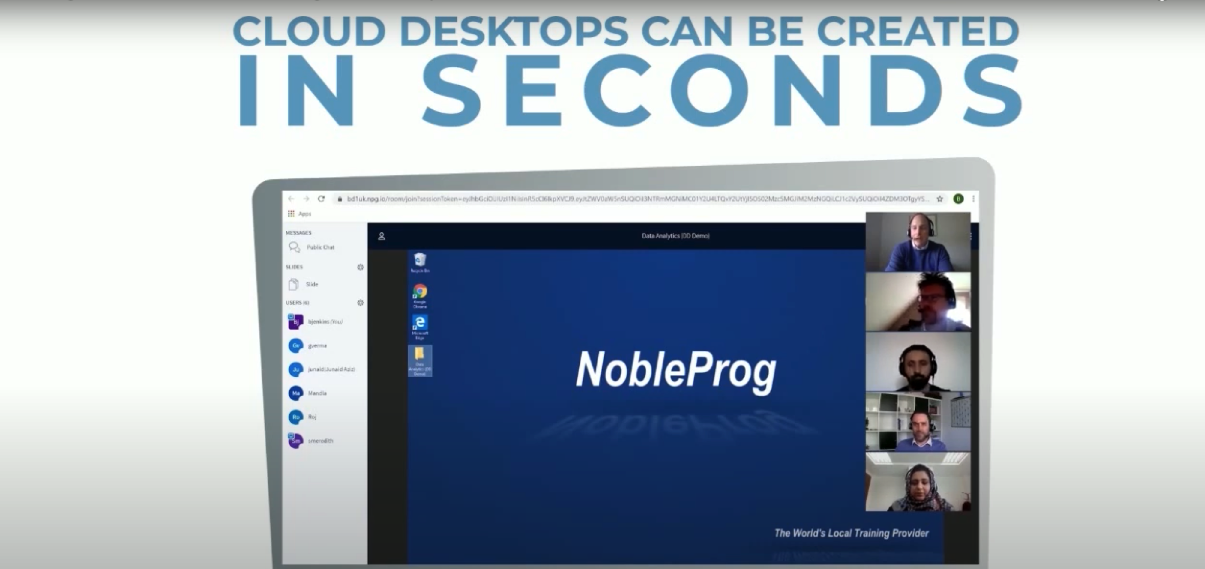 desktopuri cloud care pot fi create în câteva secunde