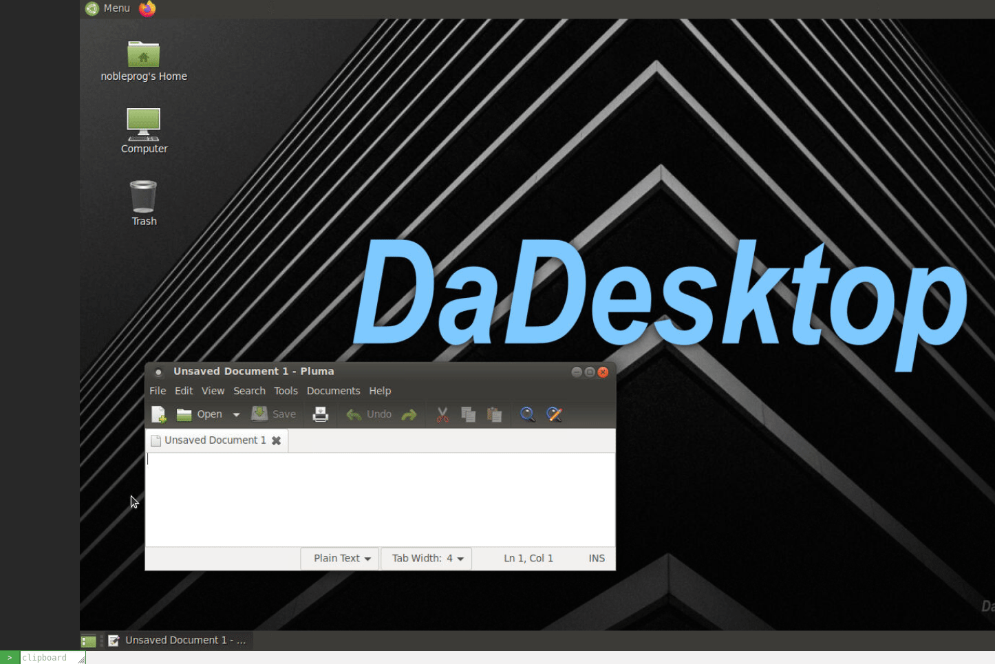 Ghid clipboard DaDesktop